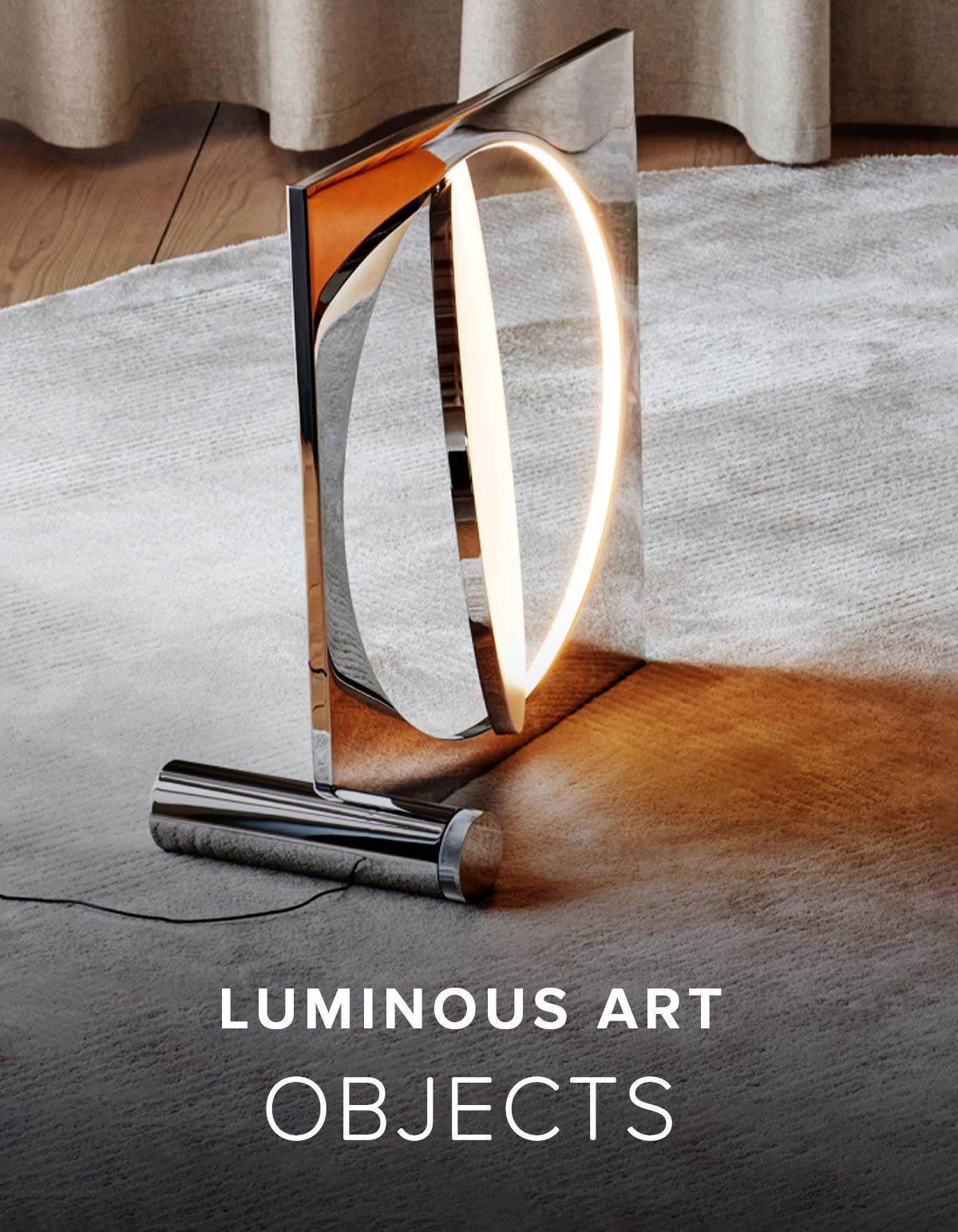 Floor Lights: Luminous Art Objects